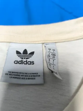 Camiseta Adidas Beige