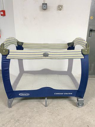 Cuna Portátil Kinderkraft Lovi 3 en 1 | Como Nueva