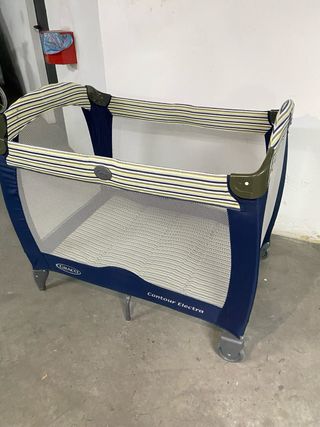 Cuna Portátil Kinderkraft Lovi 3 en 1 | Como Nueva