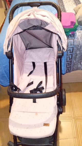 Silla de paseo rosa Click Up