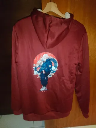 Chaqueta Dragon Ball Roja con Capucha