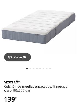 Armario + Cama y somier  Junto o separado