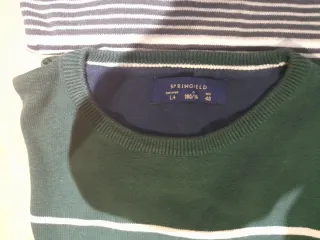 Lote 4 jerséis hombre Talla L