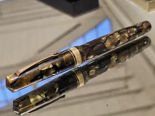 Omas Extra Penna Stilografica Celluloide Anni '30