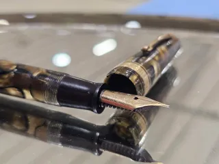 Omas Extra Penna Stilografica Celluloide Anni '30