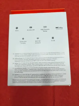 Fire TV Stick 4K MAX sigillato da leggere