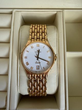 Reloj Viceroy Oro 18k Cuarzo Hombre+Caja Original
