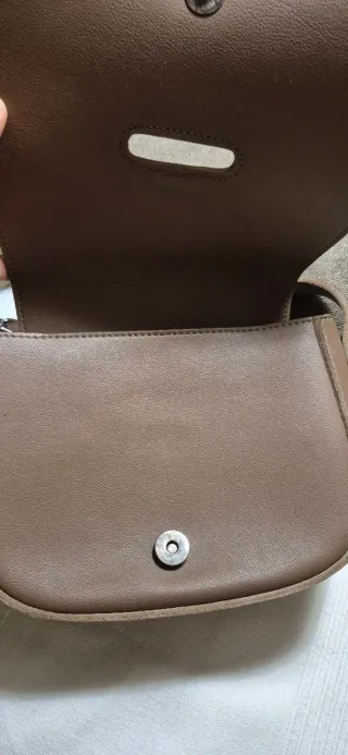 Bolso bandolera marrón