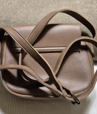 Bolso bandolera marrón