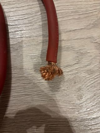 Cable alimentación amplificador audio coche