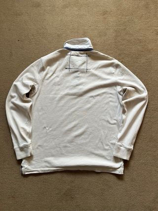 Polo Ralph Lauren manga larga crema Y2K