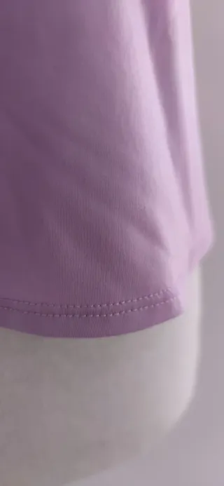 Camiseta técnica deportiva Oysho Lila Talla M