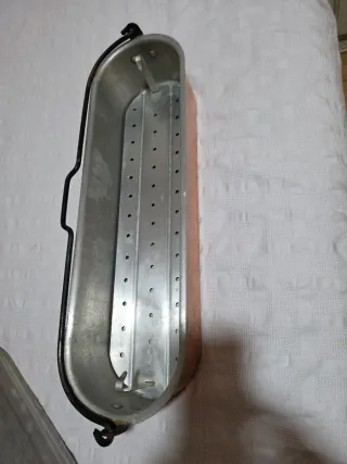 Hervidor Pescado Poissonnière Cobre Vintage Francé