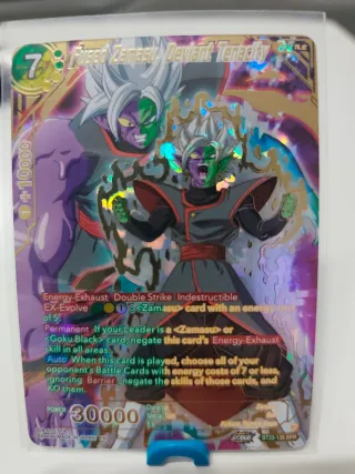 Carta Dragon Ball Super Zamasu BT23-135 SPR