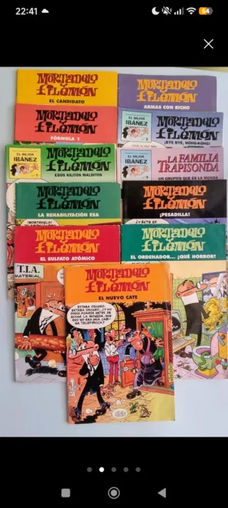 34 NÚM. MORTADELO Y FILEMÓN, ESPECIALES, EXTRAS