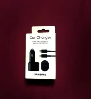 Cargador Coche Samsung 60W Dual Port 45W+15W