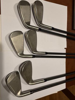 Hierros Cobra Aerojet Diestro Senior Grafito 5-PW