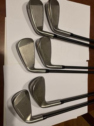 Hierros Cobra Aerojet Diestro Senior Grafito 5-PW