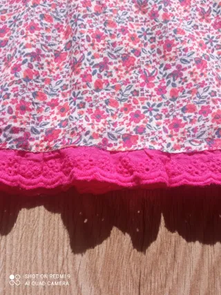 Vestido niña estampado floral