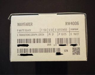 Ray-Ban Meta Wayfarer TRANSITIONS VERDE