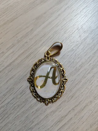 Colgante Camafeo Fallera Inicial personalizado