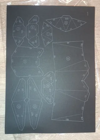 Escultura Doberman 3D Negra