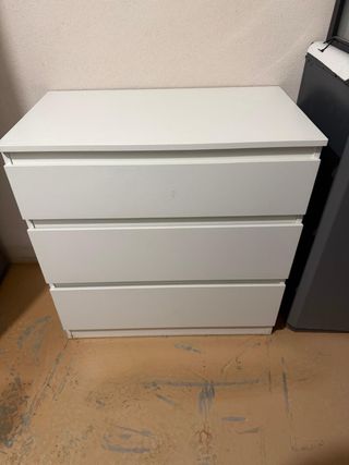 Cajonera blanca 3 cajones.