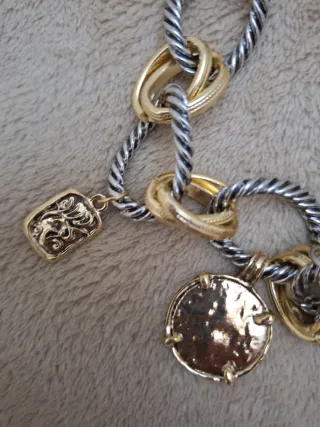 Collar Gargantilla Oro y Plata