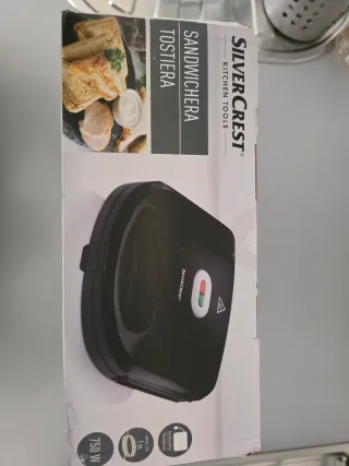 Sandwichera Silver Crest 750W