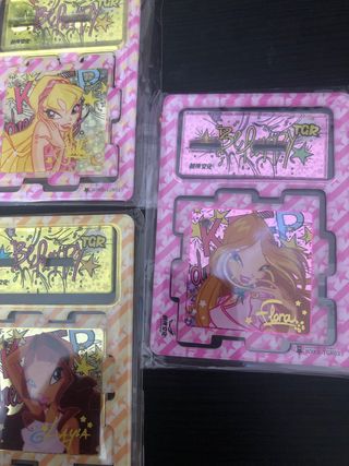 Carte Winx tgr flora tecna stella layla musa