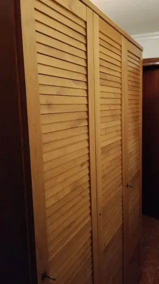 Armario roble 3 puertas ,53/203/153