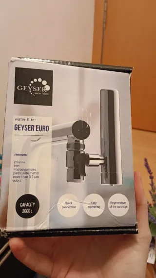 Filtro de agua Geyser EURO para grifo