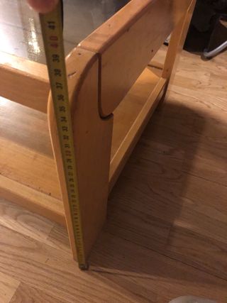 Mesa de centro madera y cristal