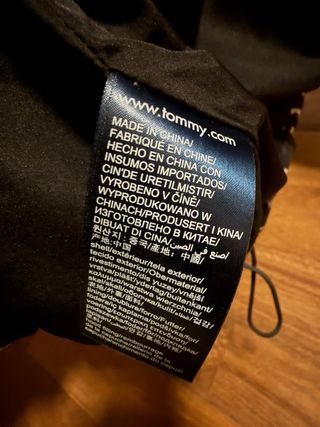 Piumino Tommy Jeans donna fantasia bianco nero