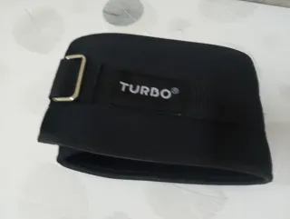 Faja Lumbar Turbo Velcro Negra