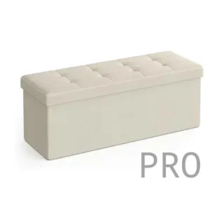 Banco pie de cama con almacenaje