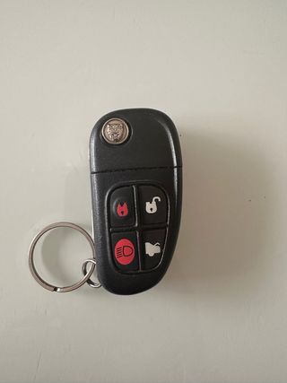 Llave Coche Jaguar 4 Botones Original