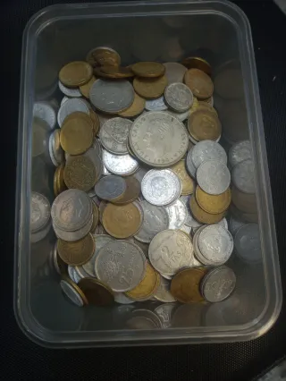 Lote monedas antiguas españolas