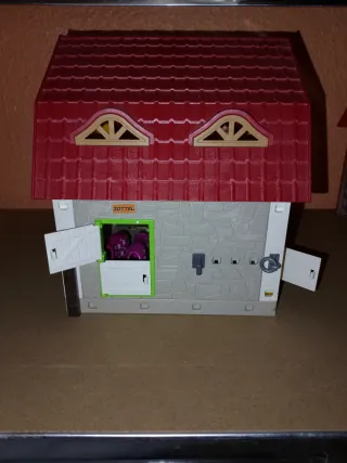 Playmobil establo con animales