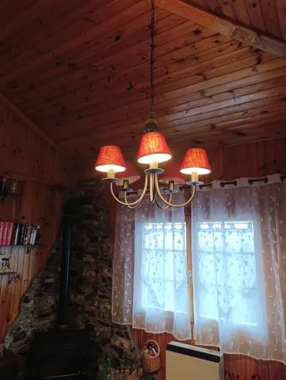 Lámpara de techo hierro forjado