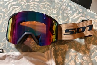 Máscara esquí Scott Shield amplifier Teal Chrome