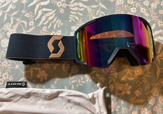 Máscara esquí Scott Shield amplifier Teal Chrome