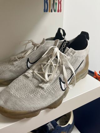 Nike Vapormax Beige/Blanco