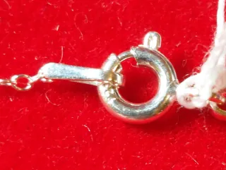 Cadena de Plata de Ley de 45cm