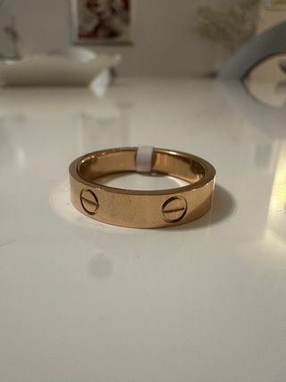 Anello ispirato al design Cartier