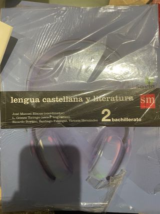 libros de lengua castellana y literatura 1 y 2bach