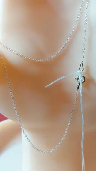 Cadena de Plata de Ley de 45cm