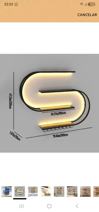 Botellero Pared Estante Flotante 4 Niveles