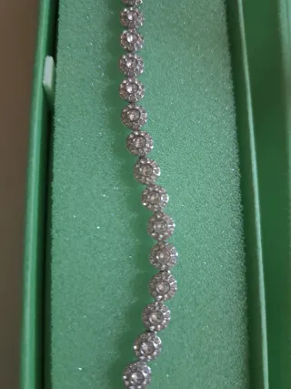 Pulsera y pendientes Swarovski