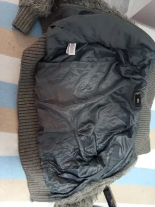 Chaqueta pelo Mango Talla L